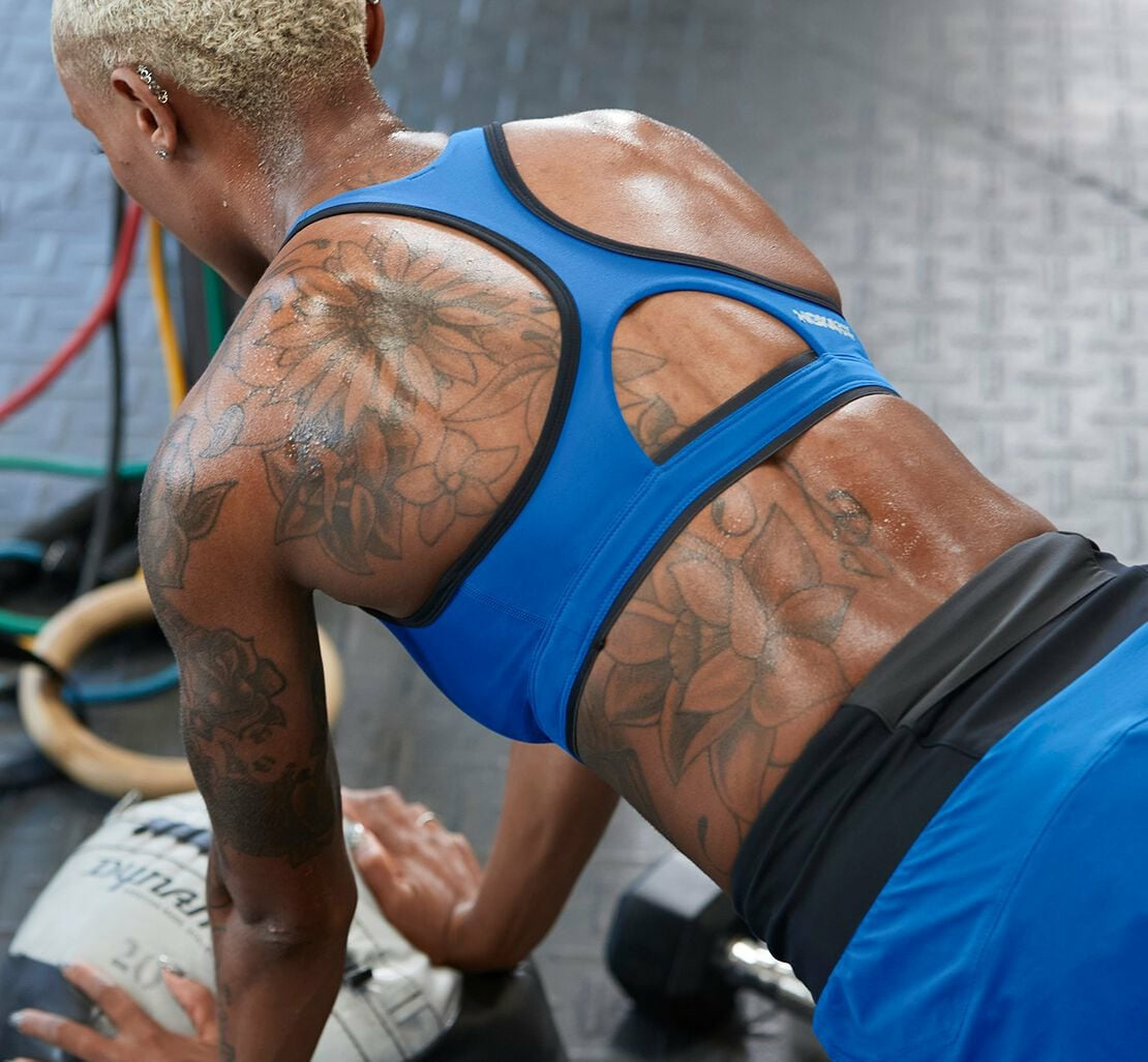 HOKA Imperial Blue - Women's Performance Sports Bra