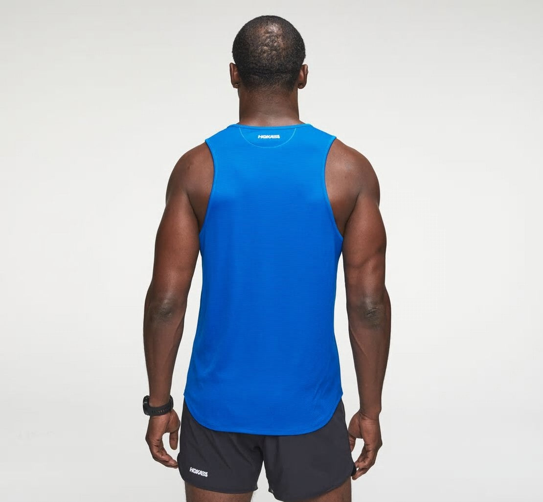 HOKA Imperial Blue - Men's Performance Tank