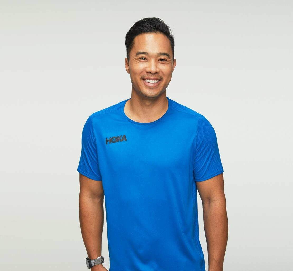 HOKA Imperial Blue - Men's Performance Short Sleeve