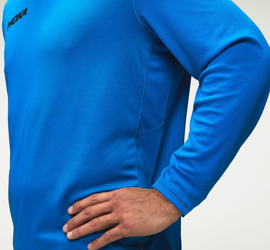 HOKA Imperial Blue - Men's Performance Long Sleeve