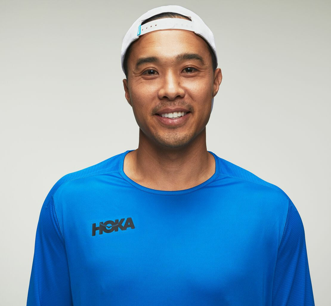 HOKA Imperial Blue - Men's Performance Long Sleeve