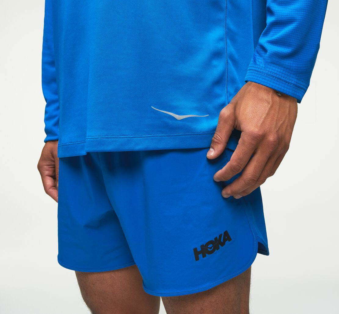 HOKA Imperial Blue - Men's Performance Long Sleeve