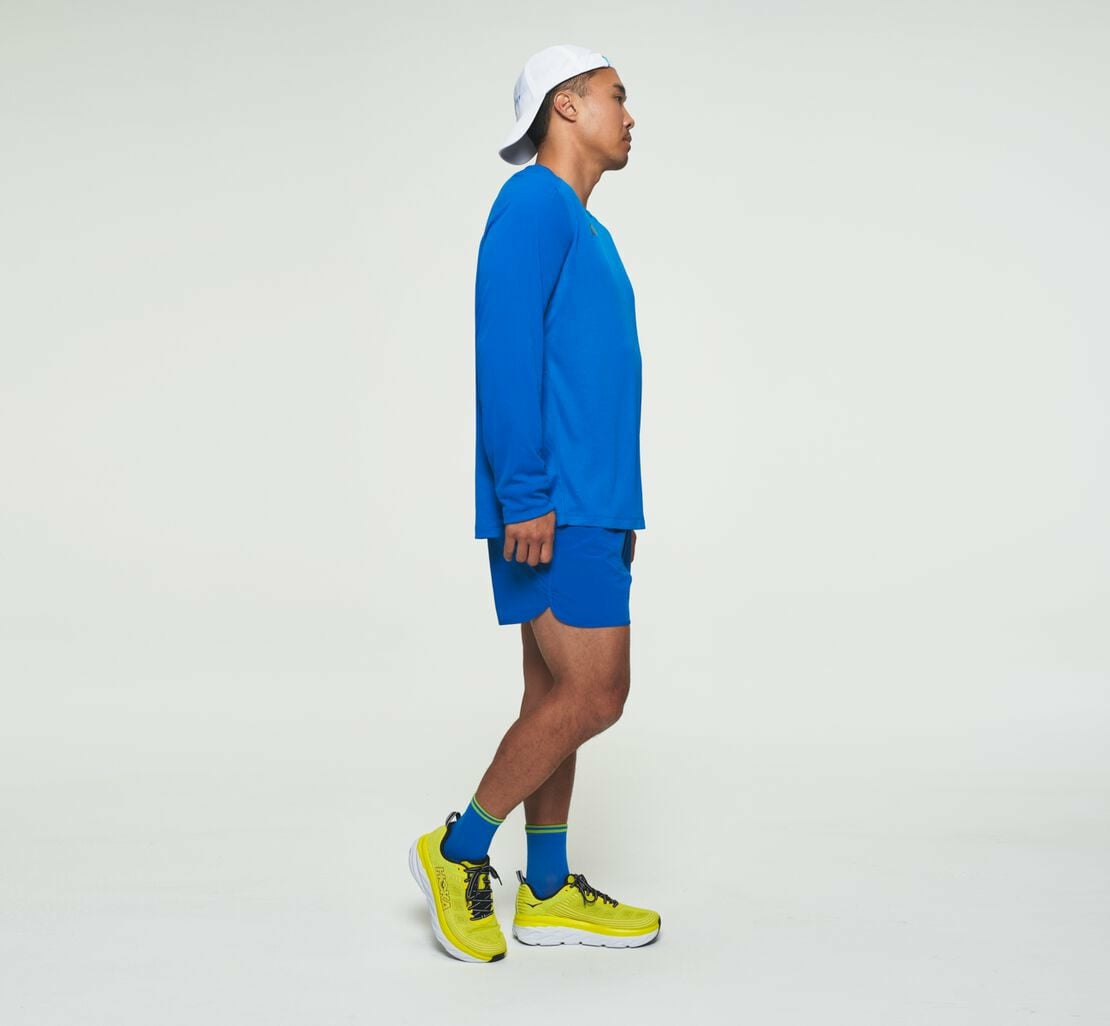 HOKA Imperial Blue - Men's Performance Long Sleeve