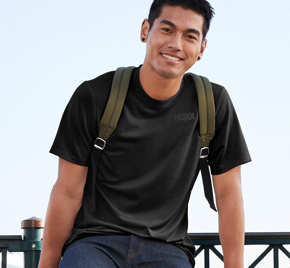 HOKA Black - Men's Lifestyle Tee