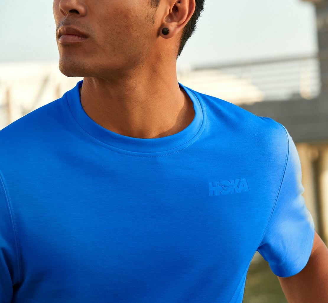 HOKA Imperial Blue - Men's Lifestyle Tee