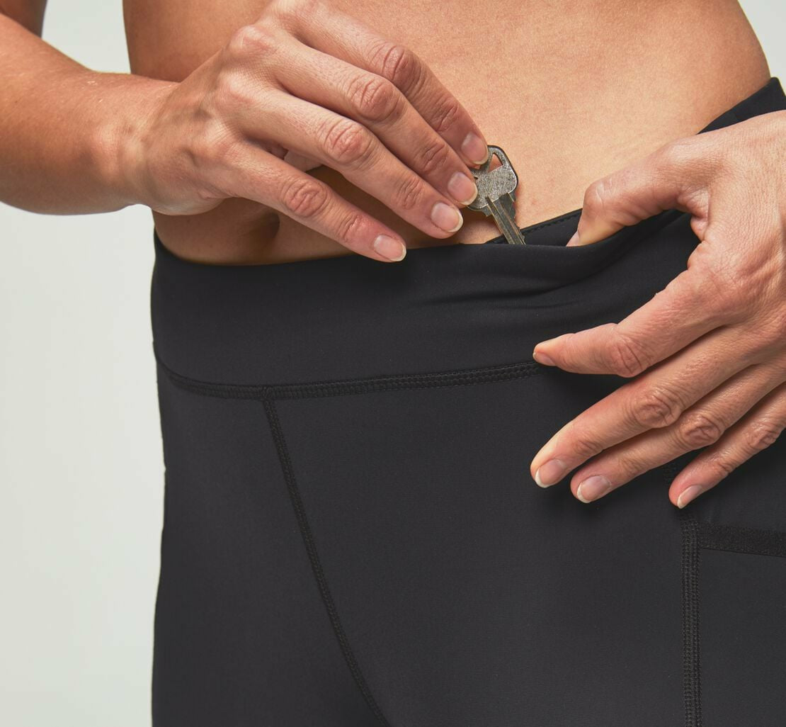 HOKA Black - Women's Performance Crop Tight
