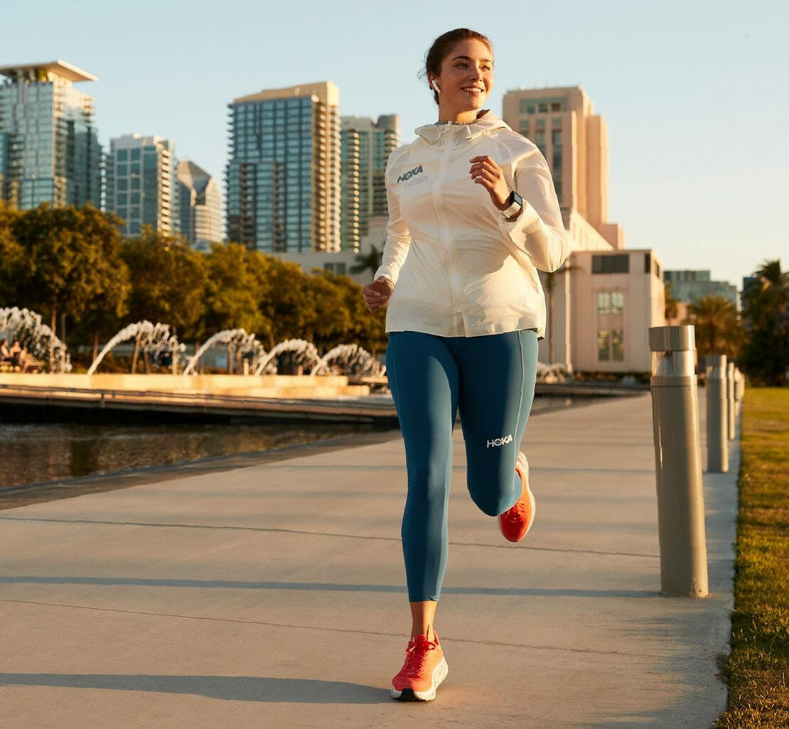 HOKA Moroccan Blue - Women's Performance Crop Tight