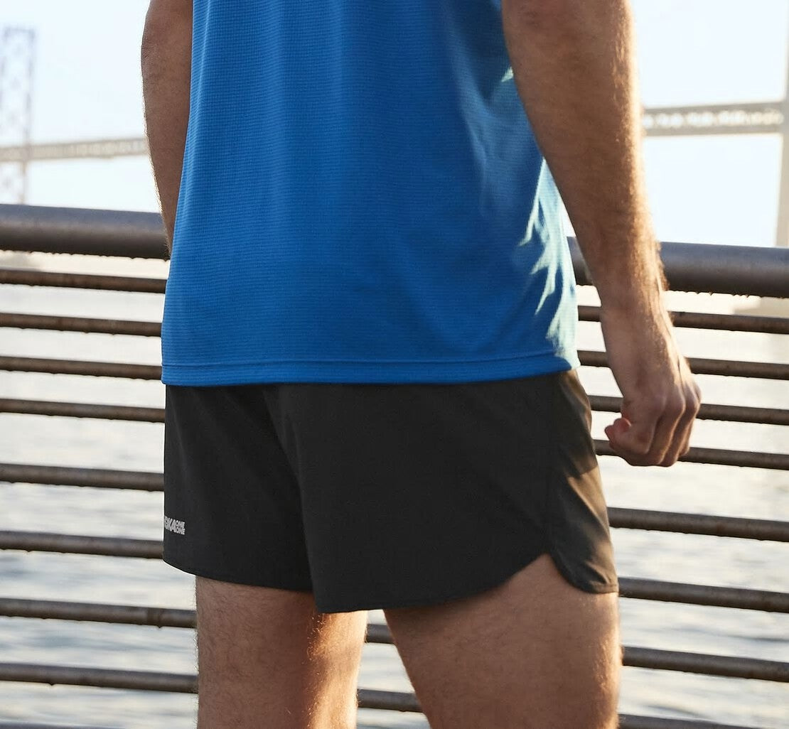HOKA Black - Men's Performance Woven 5" Short