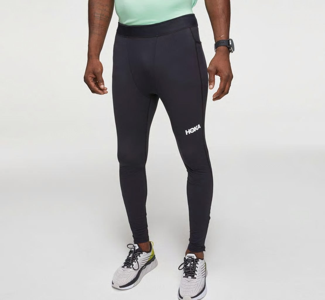 HOKA Black - Men's Performance Full Length Tight