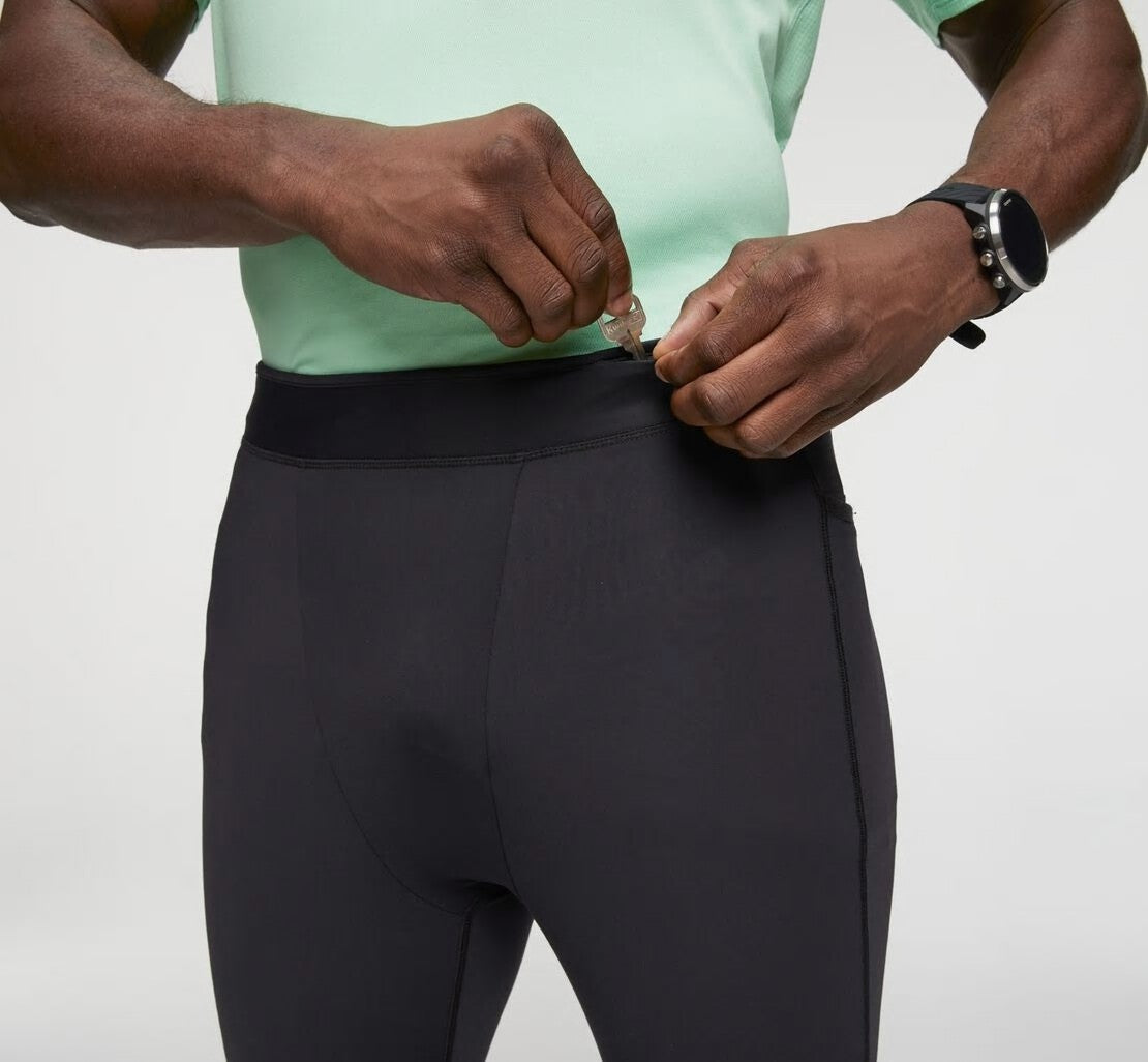 HOKA Black - Men's Performance Full Length Tight