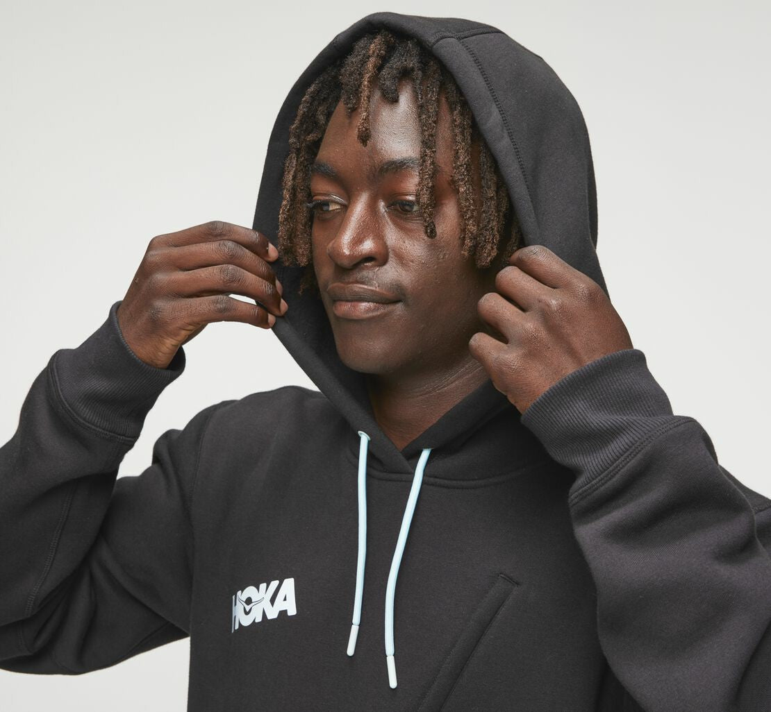 HOKA Black - Men's Hoodie