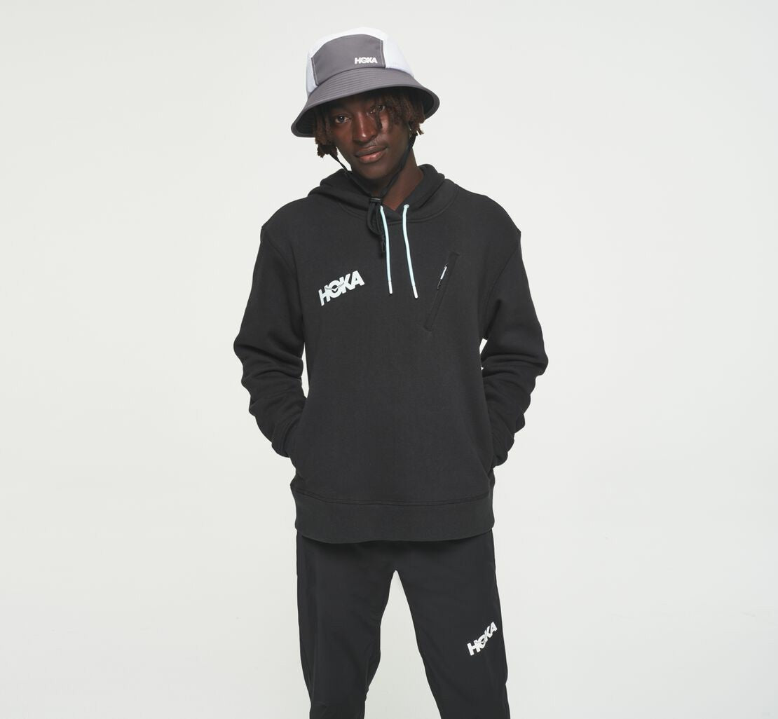 HOKA Black - Men's Hoodie