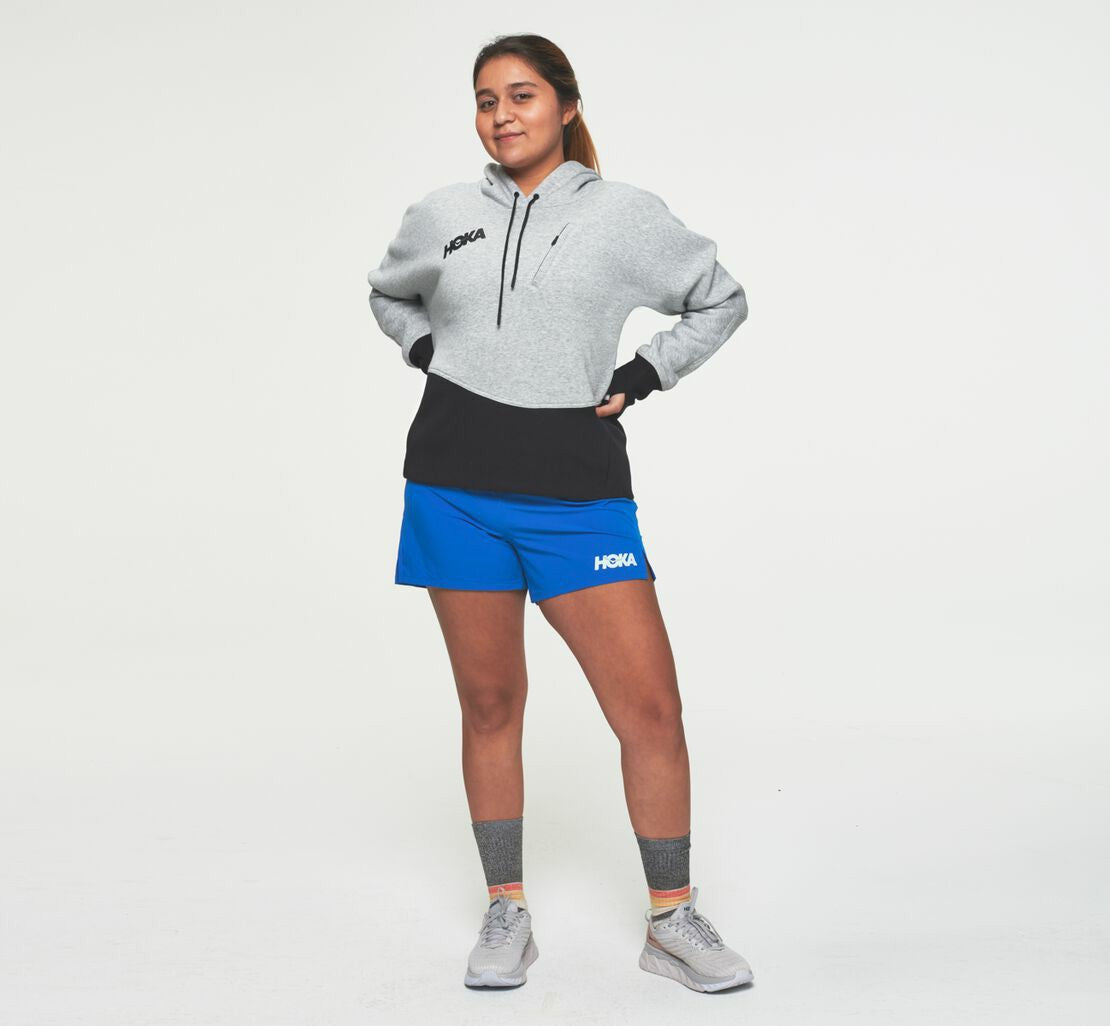 HOKA Heather Grey - Women's Hoodie