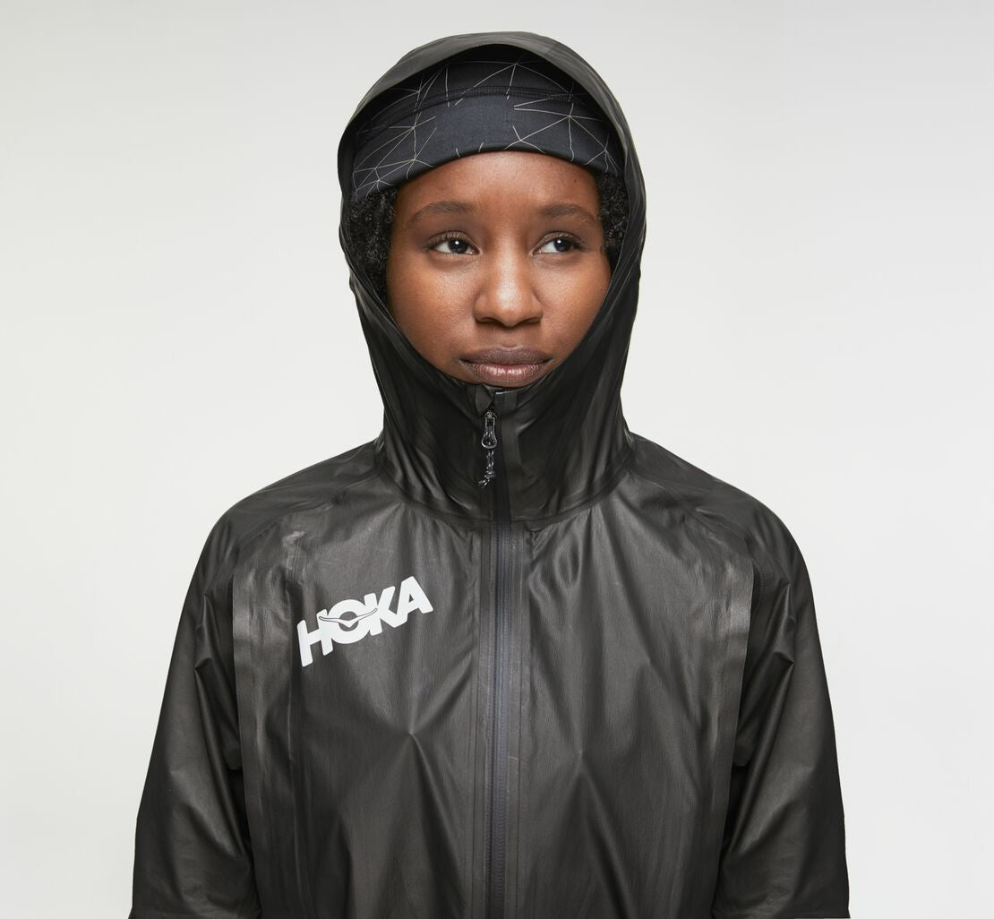 HOKA Black - Women's GORE-TEX Shakedry™ Run Jacket