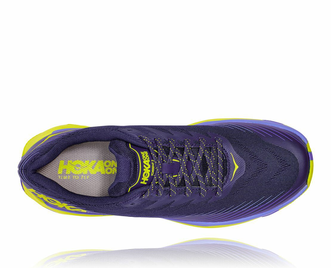 HOKA Black Iris / Evening Primrose - Men's Torrent 2