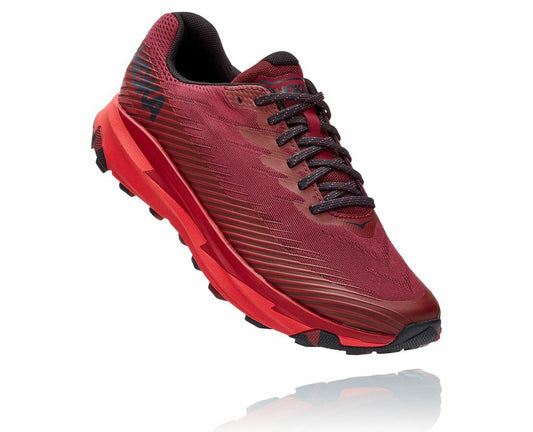 HOKA Cordovan / High Risk Red - Men's Torrent 2