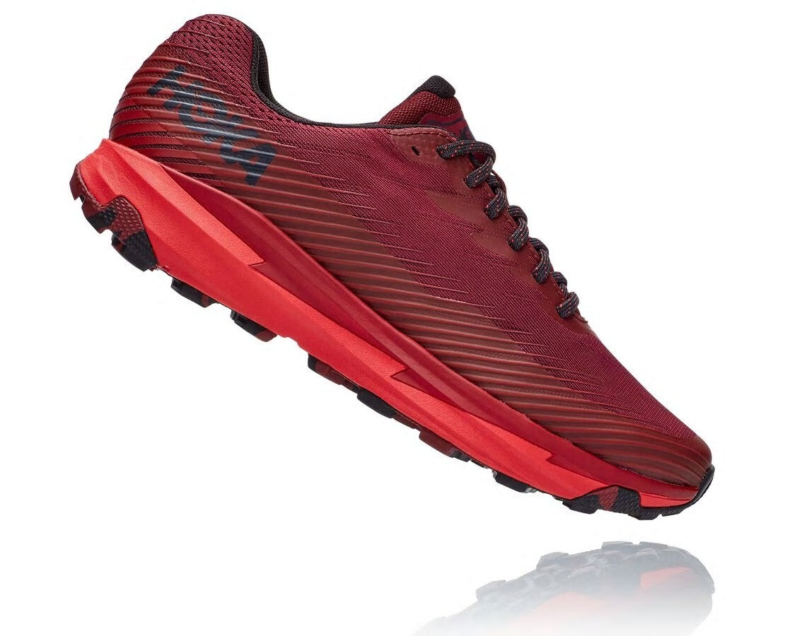 HOKA Cordovan / High Risk Red - Men's Torrent 2