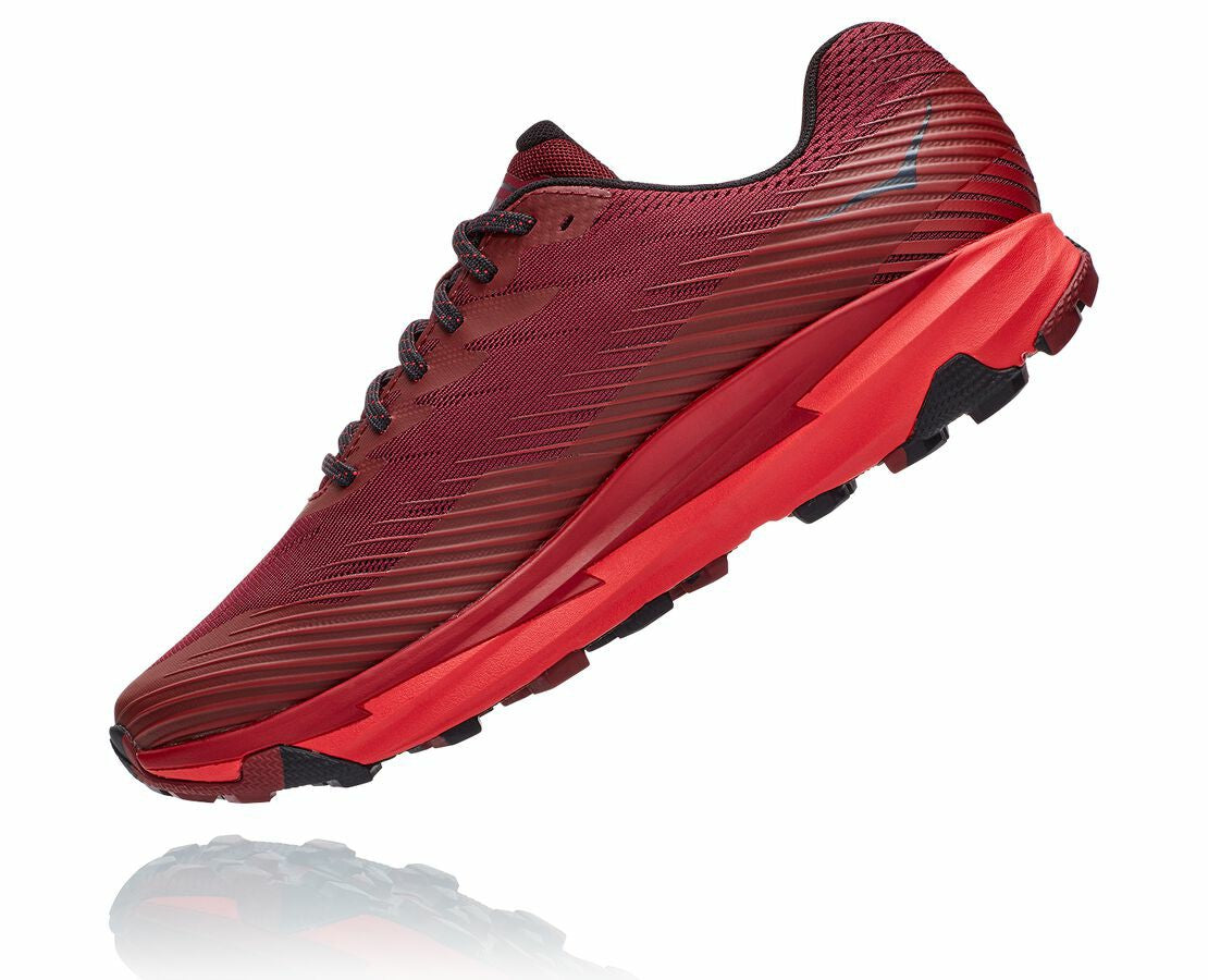 HOKA Cordovan / High Risk Red - Men's Torrent 2