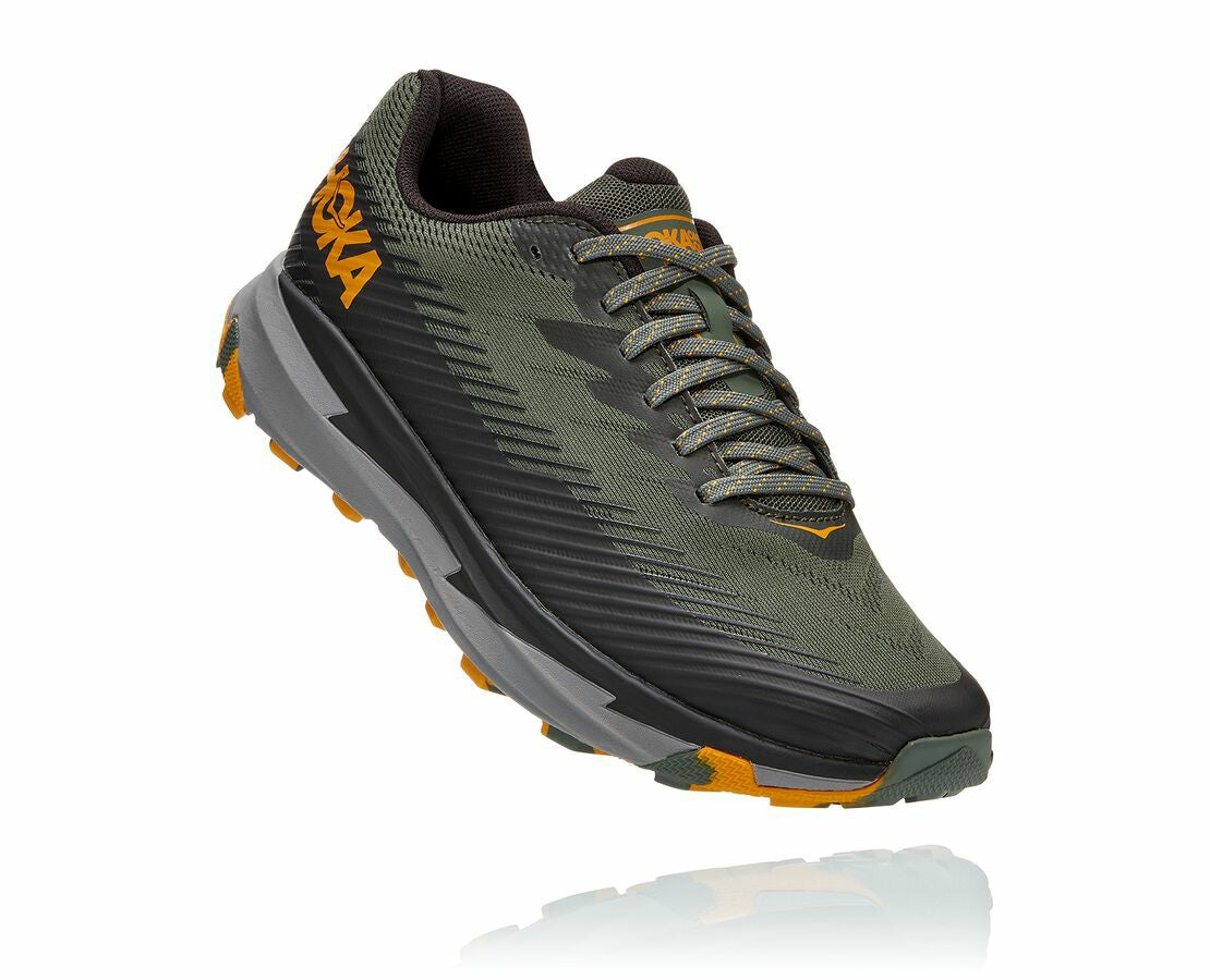 HOKA Thyme / Golden Yellow - Men's Torrent 2