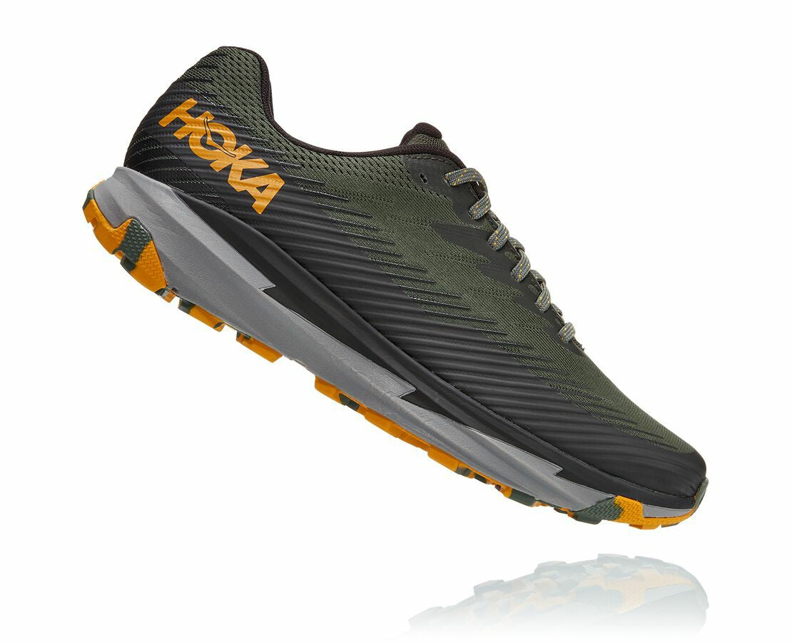 HOKA Thyme / Golden Yellow - Men's Torrent 2