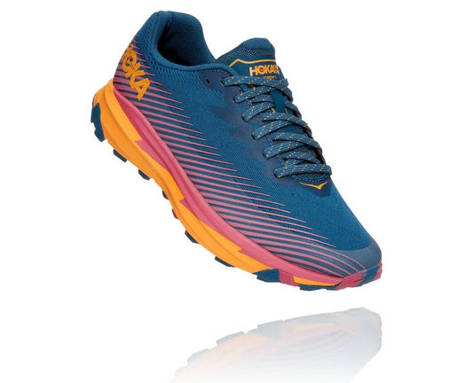 HOKA Moroccan Blue / Saffron - Women's Torrent 2