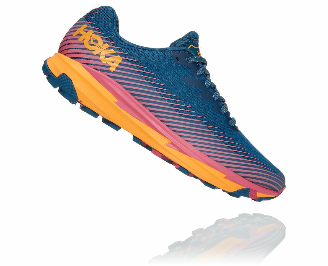 HOKA Moroccan Blue / Saffron - Women's Torrent 2