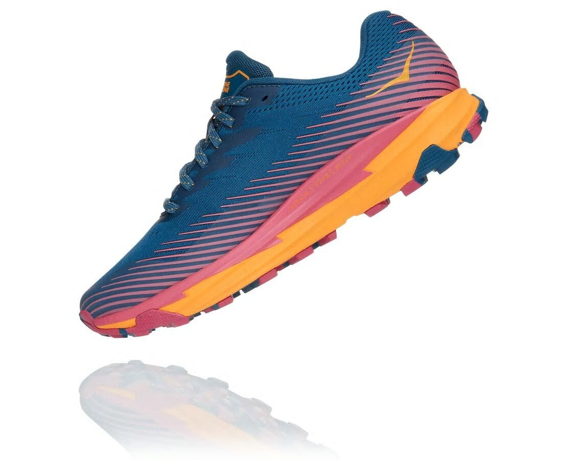 HOKA Moroccan Blue / Saffron - Women's Torrent 2