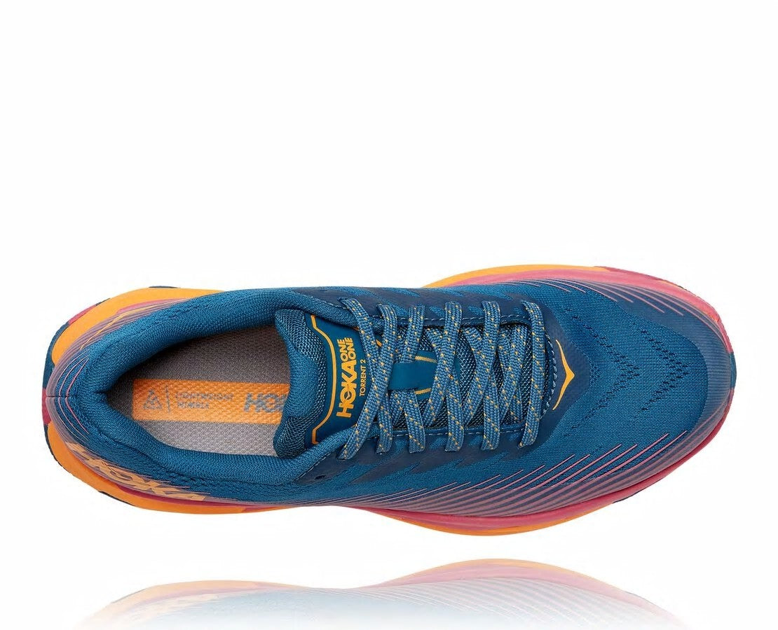 HOKA Moroccan Blue / Saffron - Women's Torrent 2