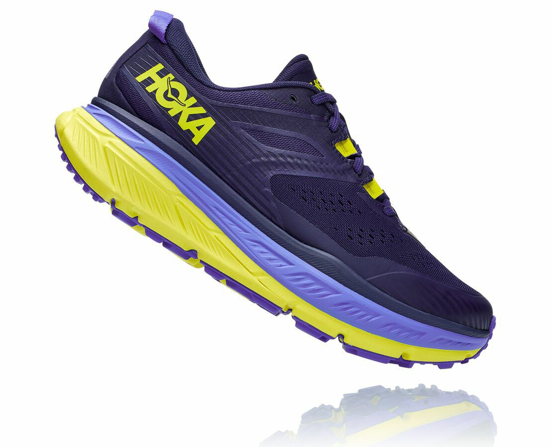 HOKA Black Iris / Evening Primrose - Men's Stinson Atr 6