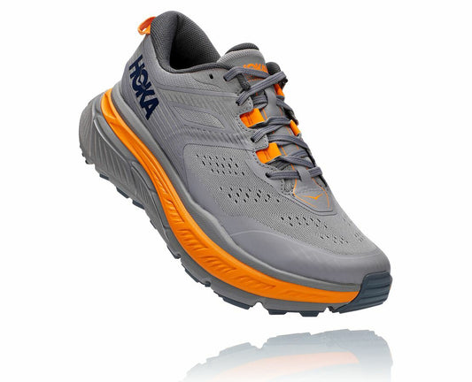 HOKA Frost Gray / Bright Marigold - Men's Stinson Atr 6