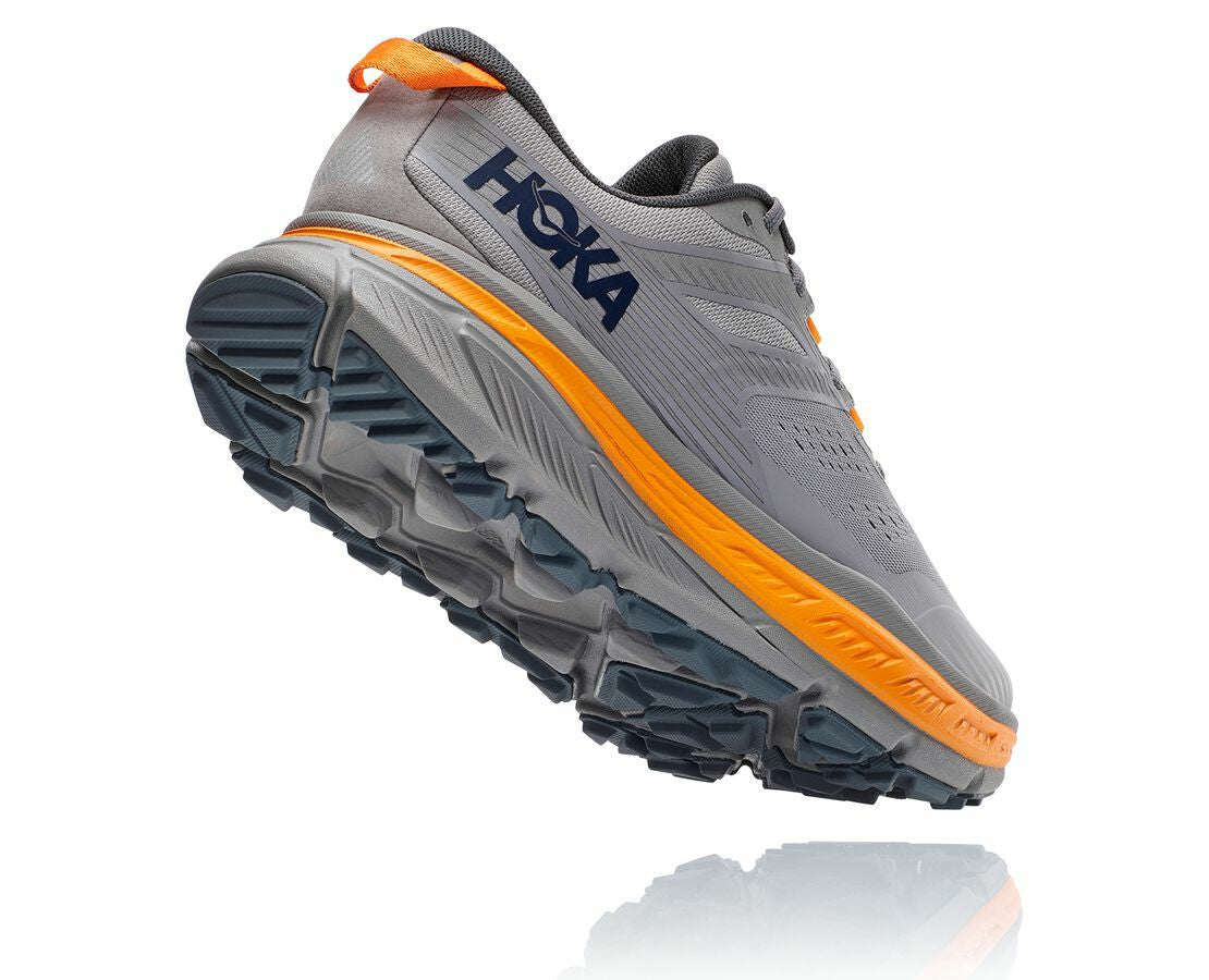 HOKA Frost Gray / Bright Marigold - Men's Stinson Atr 6