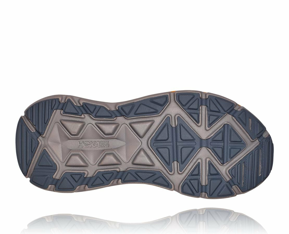 HOKA Frost Gray / Bright Marigold - Men's Stinson Atr 6
