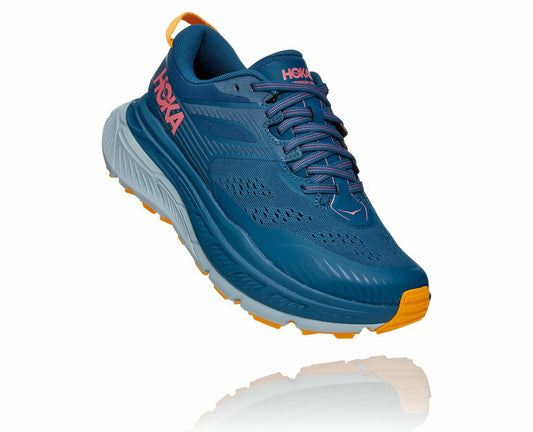 HOKA Moroccan Blue / Saffron - Women's Stinson Atr 6