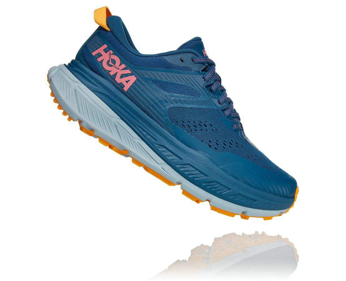 HOKA Moroccan Blue / Saffron - Women's Stinson Atr 6