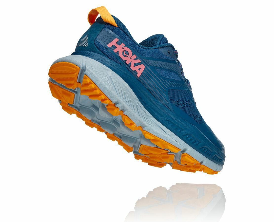 HOKA Moroccan Blue / Saffron - Women's Stinson Atr 6
