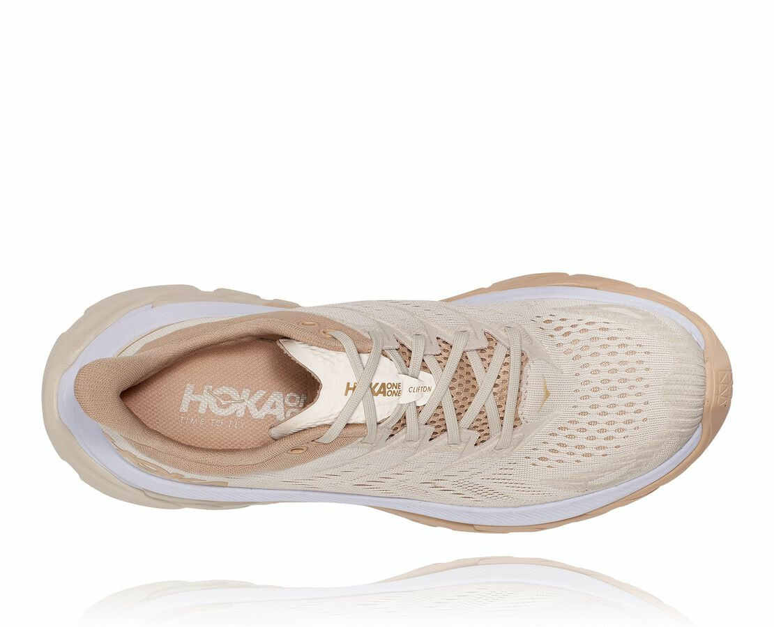 HOKA Almond Milk / Beige - Men's Clifton Edge