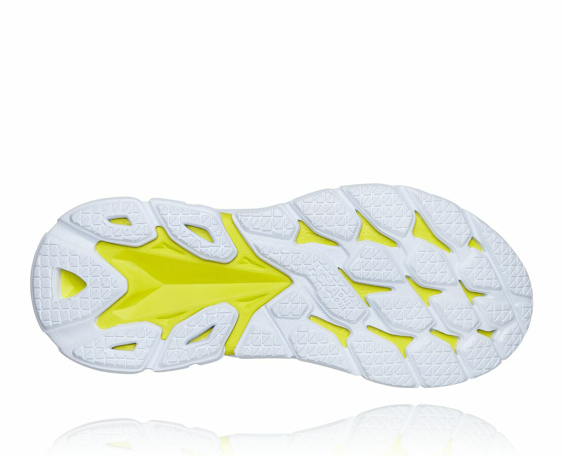 HOKA Citrus / White - Men's Clifton Edge