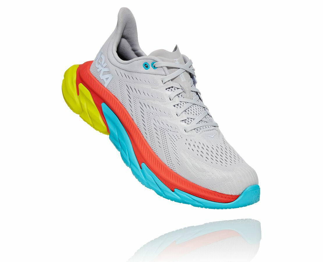 HOKA Lunar Rock / White - Men's Clifton Edge