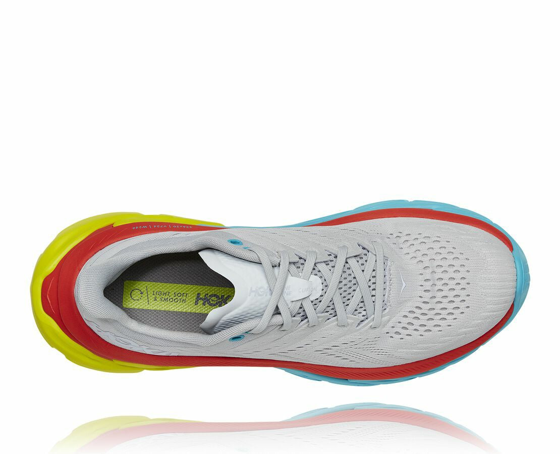 HOKA Lunar Rock / White - Men's Clifton Edge