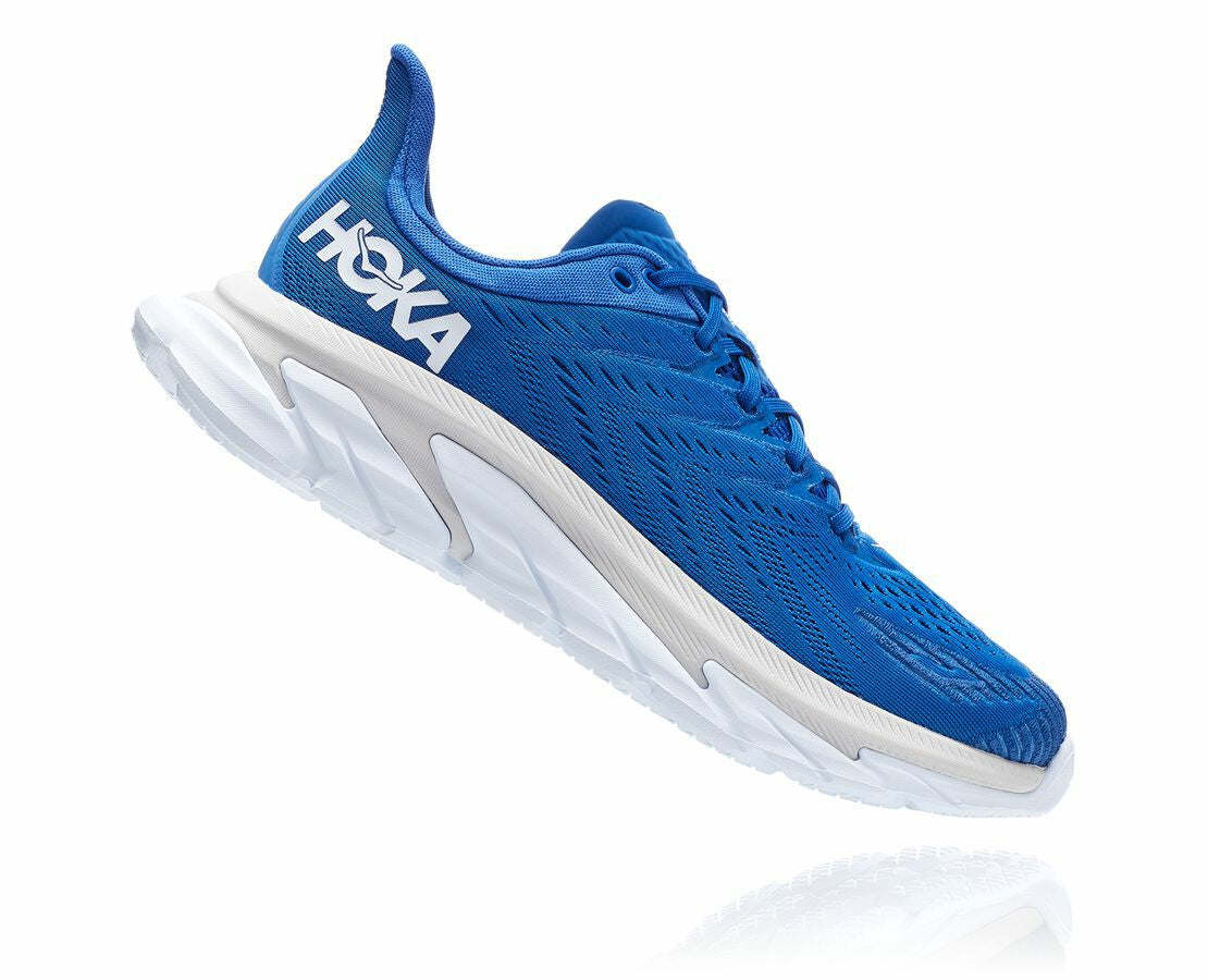 HOKA Turkish Sea / White - Men's Clifton Edge
