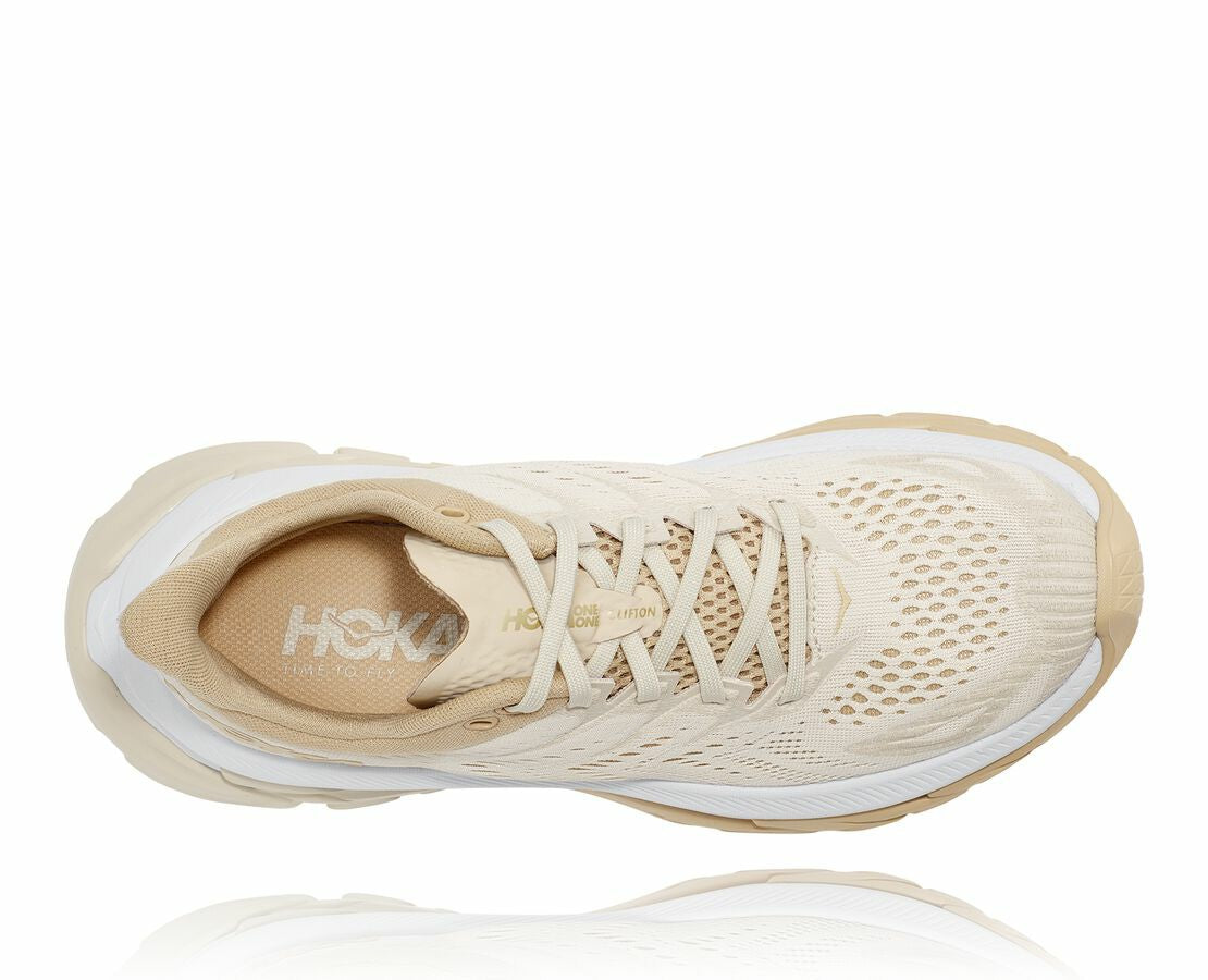 HOKA Almond Milk / Beige - Women's Clifton Edge