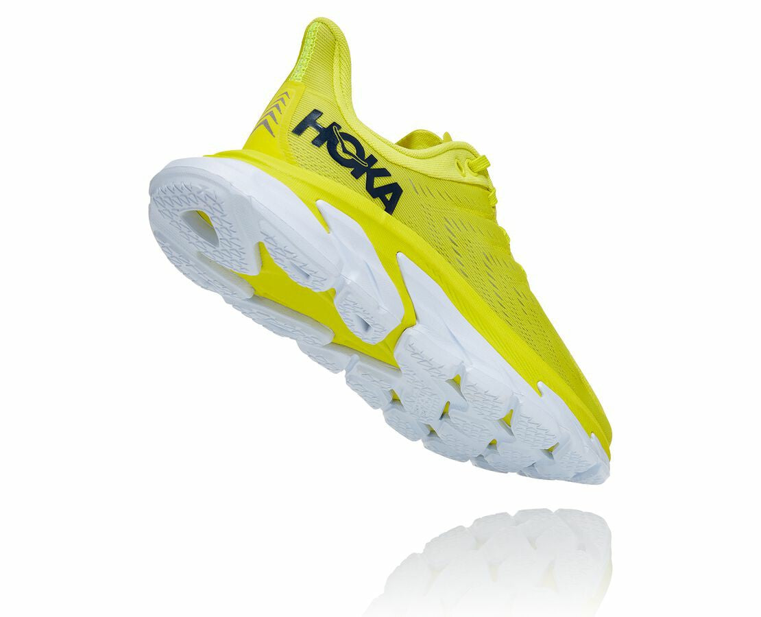 HOKA Citrus / White - Women's Clifton Edge