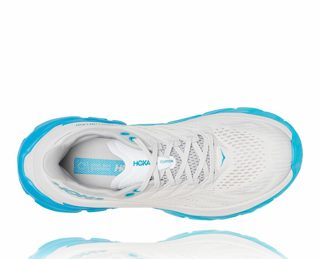 HOKA Nimbus Cloud / Cyan - Women's Clifton Edge