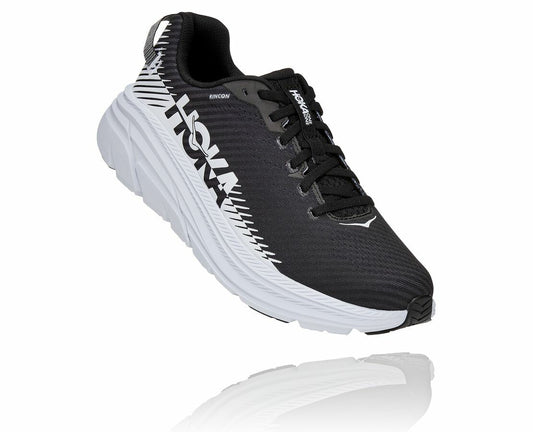 HOKA Black / White - Men's Rincon 2