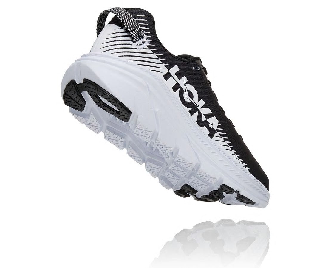 HOKA Black / White - Men's Rincon 2