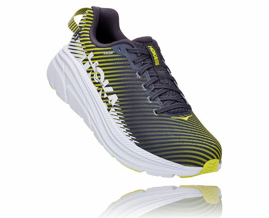 HOKA Odyssey Grey / White - Men's Rincon 2