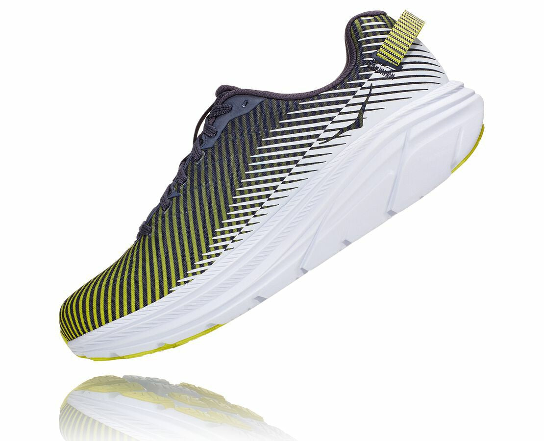HOKA Odyssey Grey / White - Men's Rincon 2