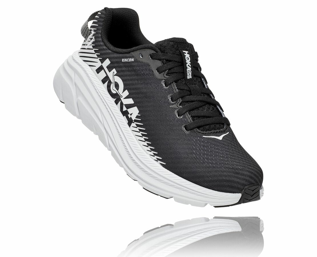 HOKA Black / White - Women's Rincon 2