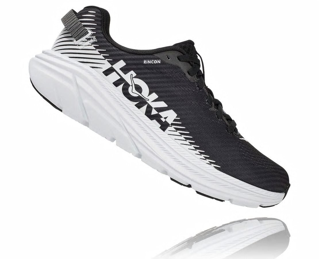 HOKA Black / White - Women's Rincon 2