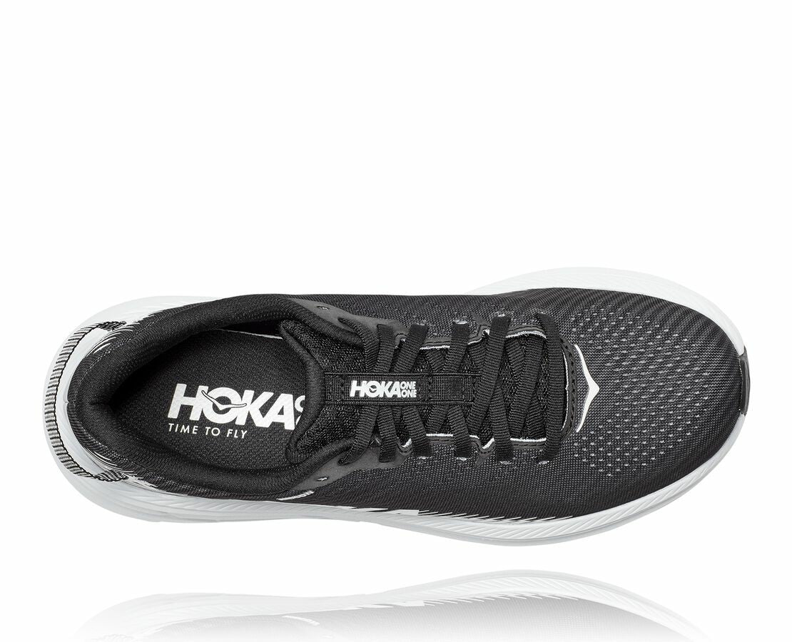 HOKA Black / White - Women's Rincon 2